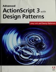 Tapa de Advanced ActionScript 3 with design patterns