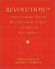 Tapa de The revolution