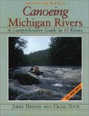 Tapa de Canoeing Michigan rivers