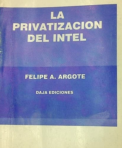 Tapa de La privatización del INTEL