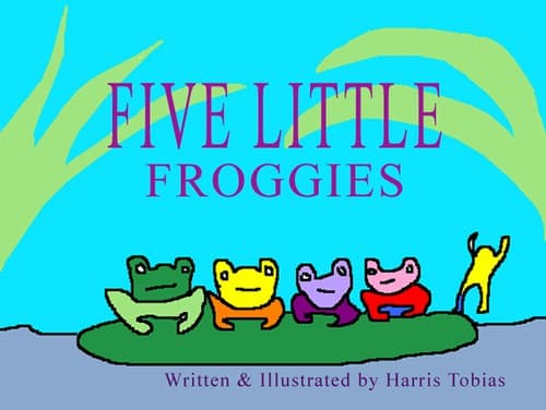 Tapa de Five Little Froggies