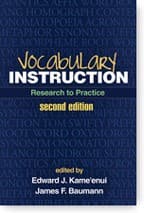 Tapa de Vocabulary instruction