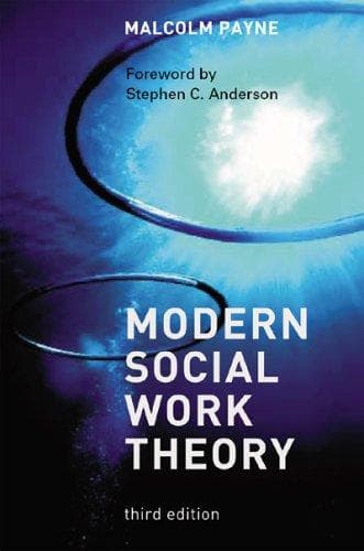 Tapa de Modern social work theory
