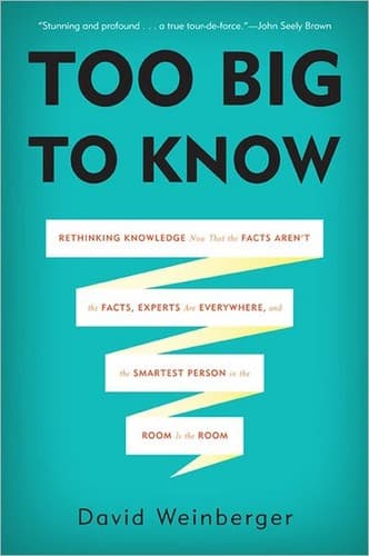 Tapa de Too Big to Know