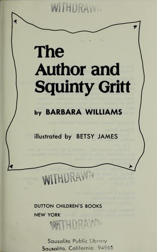 Tapa de The author and Squinty Gritt