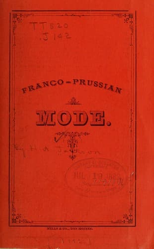Tapa de Franco-Prussian mode...