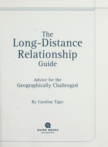 Tapa de The long-distance relationship guide