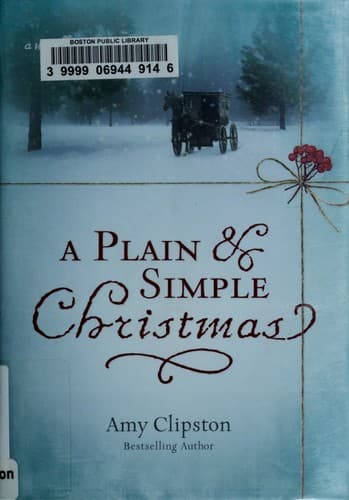 Tapa de A plain and simple Christmas