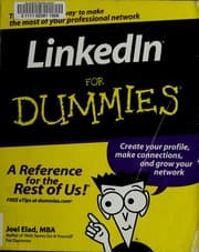 Tapa de LinkedIn For Dummies (For Dummies (Computer/Tech))