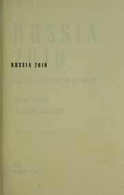 Tapa de Russia 2010--and what it means for the world