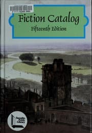 Tapa de Fiction Catalog (Standard Catalog)