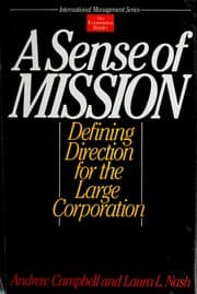 Tapa de A sense of mission