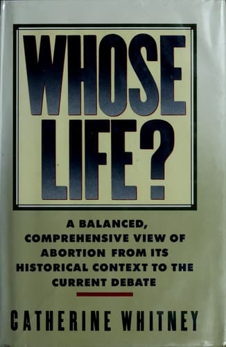Tapa de Whose life?