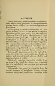 Tapa de Pauperism
