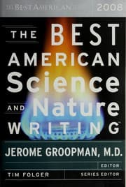 Tapa de The best American science and nature writing 2008