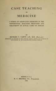 Tapa de Case teaching in medicine