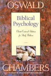 Tapa de Biblical Psychology