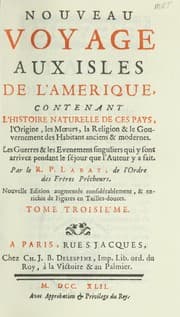 Tapa de Nouveau voyage aux isles de l'Amérique ...