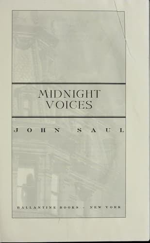 Tapa de Midnight voices
