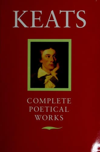 Tapa de Keats Poetical Works