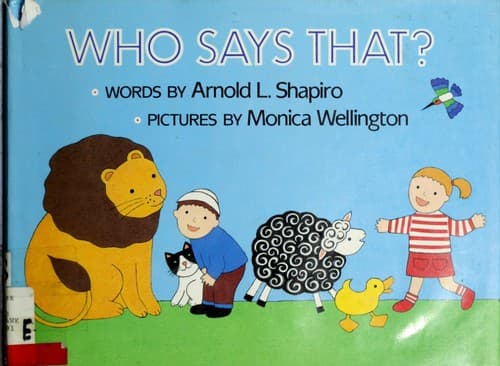 Tapa de Who says that?