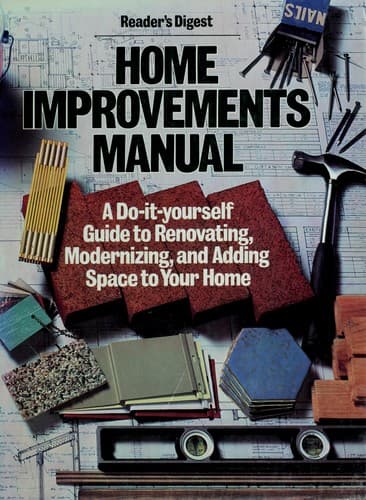 Tapa de Reader's Digest home improvements manual