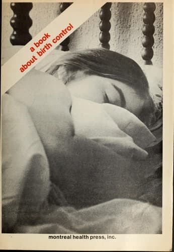 Tapa de A book about birth control