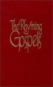 Tapa de The rhyming Gospels