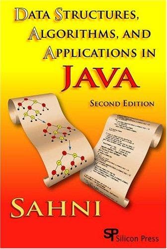 Tapa de Data Structures, Algorithms, And Applications In Java