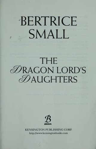 Tapa de The dragon lord's daughters