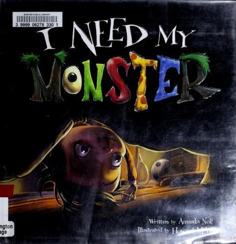 Tapa de I need my monster