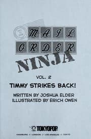 Tapa de Mail order ninja