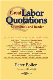 Tapa de The Great Labor Quotations