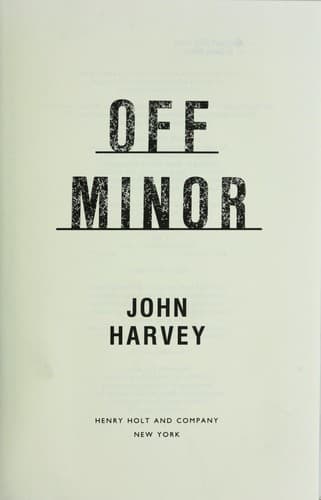 Tapa de Off minor