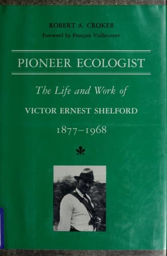 Tapa de Pioneer ecologist