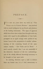 Tapa de The violin and its music