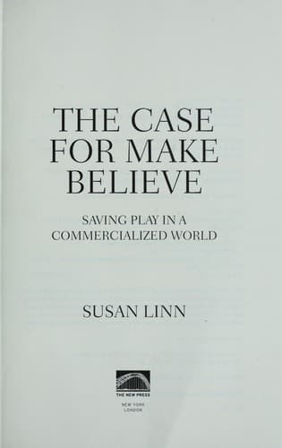 Tapa de The case for make believe