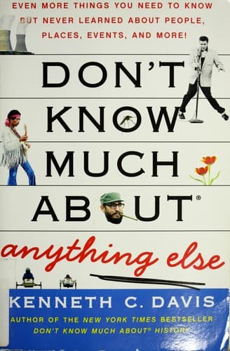 Tapa de Don't know much about anything else