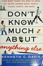 Tapa de Don't know much about anything else