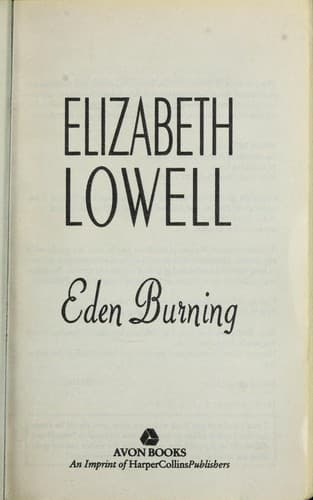 Tapa de Eden burning.