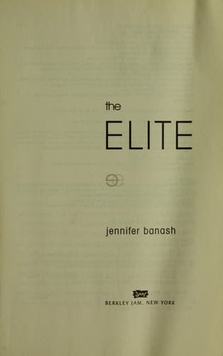 Tapa de The elite
