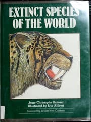 Tapa de Extinct species of the world