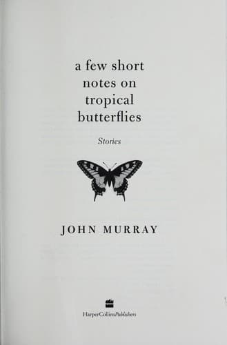 Tapa de A few short notes on tropical butterflies
