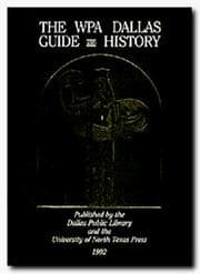 Tapa de The WPA Dallas guide and history