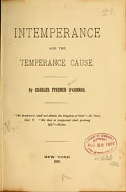 Tapa de Intemperance and the temperance cause