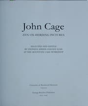 Tapa de John Cage