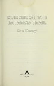 Tapa de Murder on the Iditarod Trail