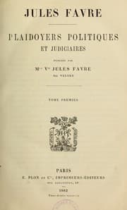 Tapa de Plaidoyers politiques et judiciaires