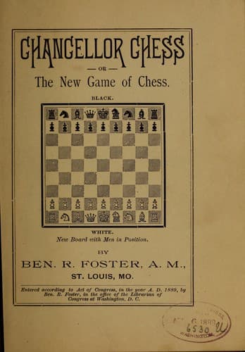 Tapa de Chancellor chess