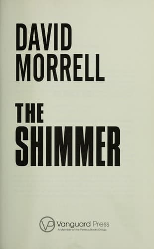 Tapa de The shimmer